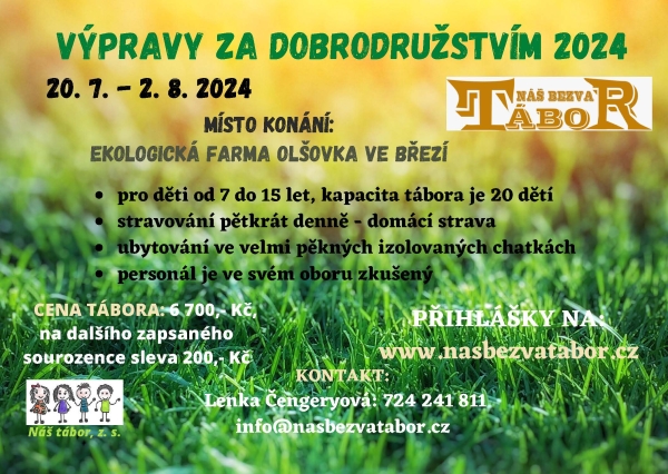 Výpravy za dobrodružstvím 2024